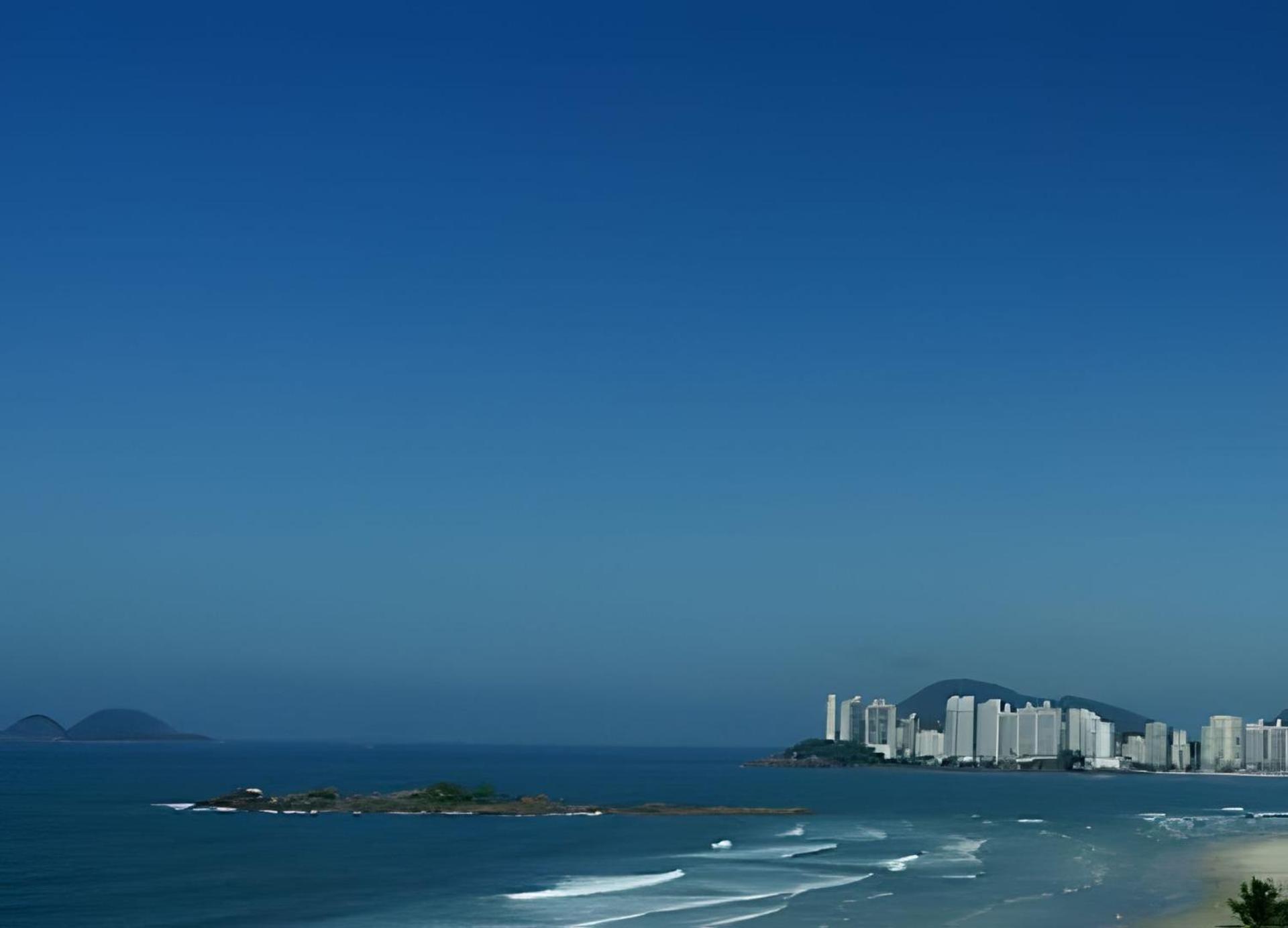 Vista-Mar - 3 Suites Com Ar Condicionado E Quarto Casal Com Ar Condicionado - 100M Da Praia Guarujá Esterno foto